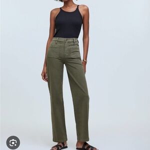Madewell The Emmett Wide-Leg Pant: Patch
Pocket Edition